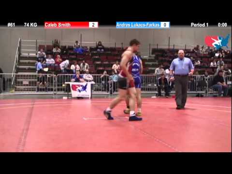 FILAJRGR: 74 KG: Caleb Smith (unattached) vs. Andres Lukacs-Farkas (Zapas)