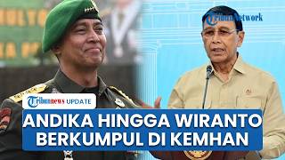 Menhan Sjafrie Kumpulkan Mantan Panglima TNI dan Jenderal Aktif, Ada Wiranto hingga Andika Perkasa