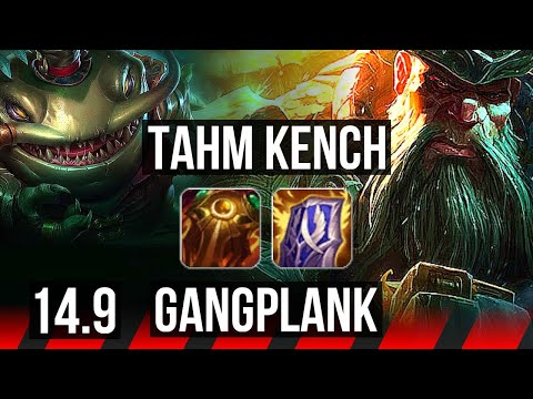 TAHM KENCH vs GANGPLANK (TOP) | 11/1/14, 67% winrate, Dominating | KR Diamond | 14.9