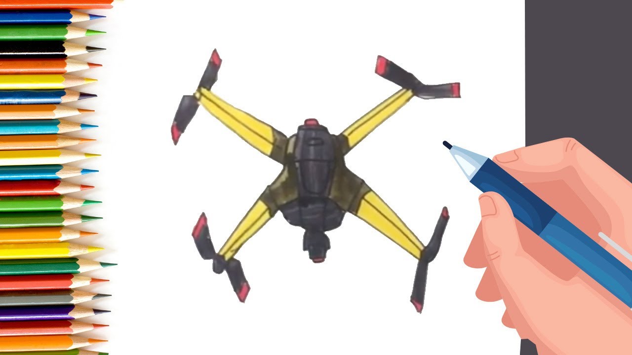 How to Draw easy Drone step by step for Kids   #shorts