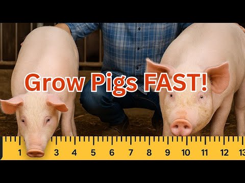 "The Best Feed Formula to Make Your Pigs Grow Fast!"