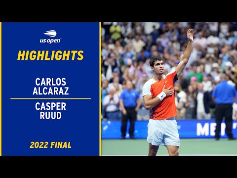 Video: Alcaraz venció en cuatro sets a Ruud para llevarse el US Open y el número uno