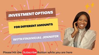 Investment Options For Different Amounts