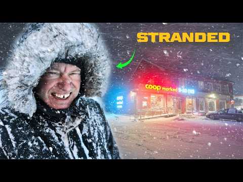 My Life Surviving BLIZZARD: My CRAZIEST SNOW STORM Compilation - Stranded, Alone, Winter Van Camping