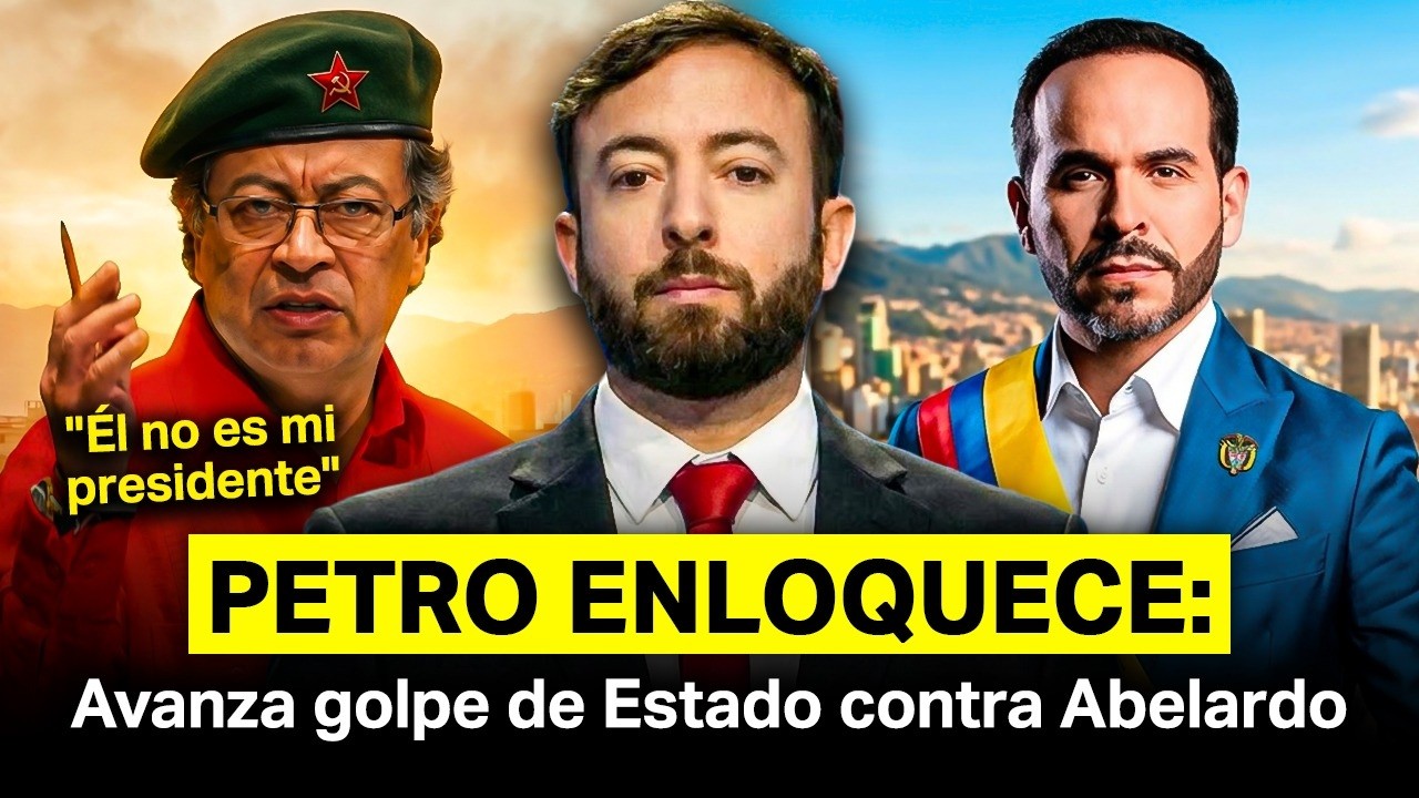 🚨 GUSTAVO PETRO Enloquece y acelera Golpe de Estado contra Abelardo | Agustín Laje