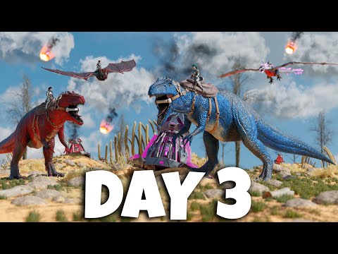 SOLO Taking over the Entire Server - INX 2Man - ARK: Survival Evolved