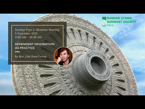 Dependent Origination as Practice - Dhamma Sharing by Bro. Lim Kooi Foong