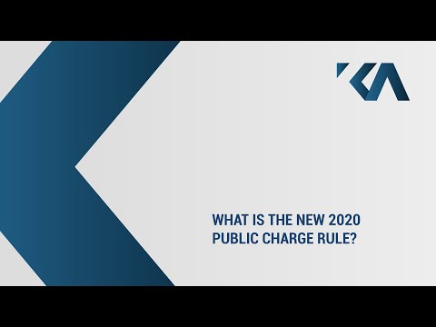 Public Charge Rule 2020 Video