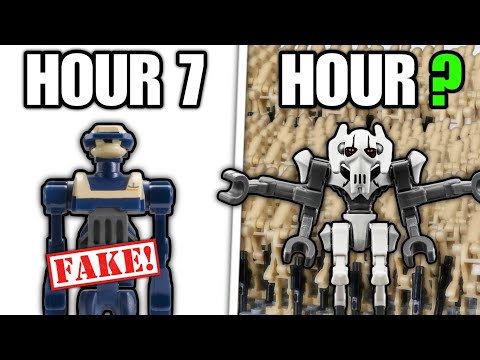 I Built a FAKE LEGO Droid Army In 24 Hours! 