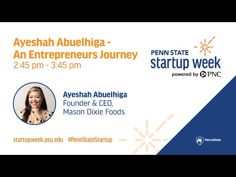 Ayeshah Abuelhiga - The Secret Recipe for Startup Success