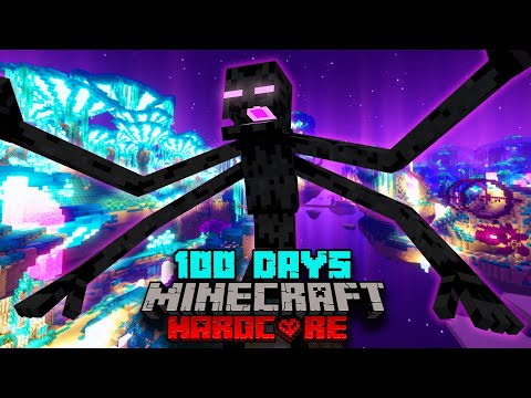 Insane Hardcore Minecraft Experience - 100 Days in The Better End!