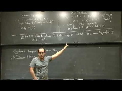 Minimal hypersurfaces and phase transitions - Marco Méndez Guaraco
