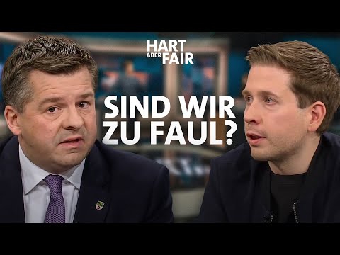 Kevin Kühnert und Sven Schulze: Debatte über "Lifestyle-Teilzeit" I Hart aber fair