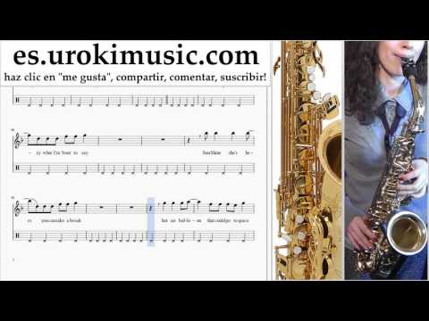 Como Tocar Saxofon tenor Pharrell Williams - Happy Parte#2 Clases Notas Musicales Tutorial