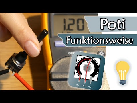 How does a potentiometer work? Structure and function | Electronics #5