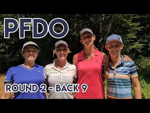 2017 PFDO - Paige Pierce, Cat Allen, Sarah Hokom, Lisa Fajkus - Rnd 2 Back 9