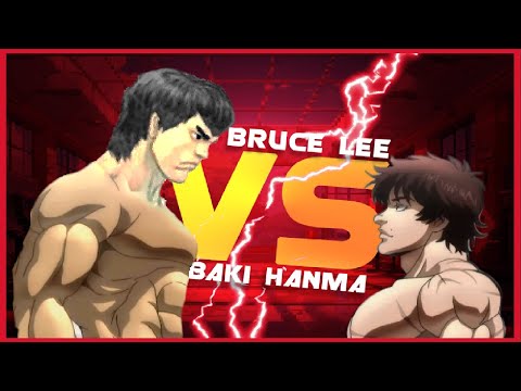 Baki Hanma VS Bruce Lee Legendary Anime Fight [Episode 01]#fightscene #sprite