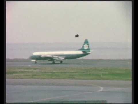 1964 Nice Airport KLM Lockheed L-188 Electra