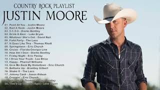 Country Rock Playlist 2022 | Justin Moore, Luke Bryan, Thomas Rhett, Florida Georgia Line, The Lacs