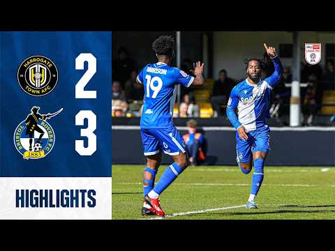 AFC Athletic Football Club Harrogate Town 2-3 FC B...