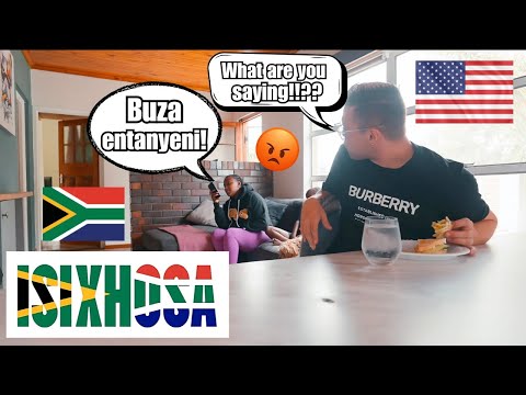 Speaking Only Xhosa to My American Husband for 24 Hours – His Reaction Was Hilarious! 😂