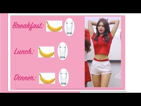 KPOP IDOL JEON SOMI BANANA DIET *LOST 8 POUNDS IN 3 DAYS