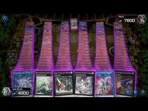 WHEN YOU FUSE 100 MONSTERS IN YU-GI-OH MASTER DUEL THE GAME BREAKS