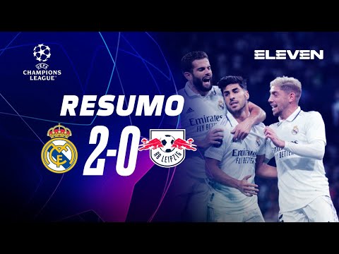 CHAMPIONS LEAGUE | Resumo do jogo: Real Madrid 2-0...