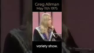 Gregg Allman on Cher&#39;s TV Show