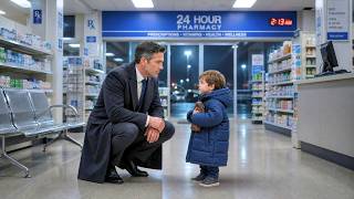 “Can you help my mommy stand up?”—The Little Boy Asked the Pharmaceutical CEO Outside the Pharmacy…