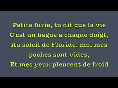 Francis Cabrel - Petite Marie (Lyrics)