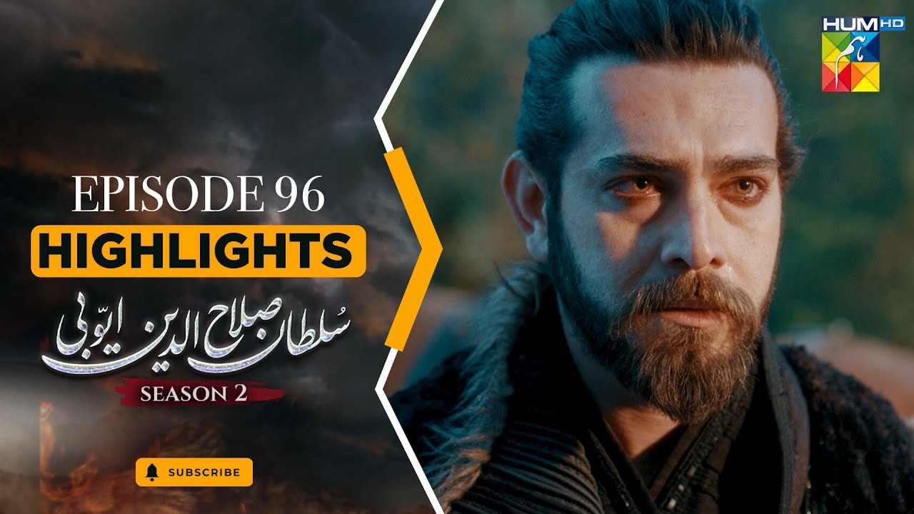 Sultan Salahuddin Ayyubi S2 - 𝗘𝗽 96 𝗛𝗜𝗚𝗛𝗟𝗜𝗚𝗛𝗧𝗦 -  HUM TV