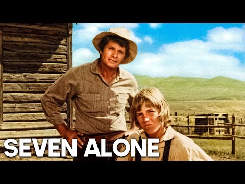 Seven Alone | Classic Western Movie | Cowboys | Wild West | Adventure | Indians | English