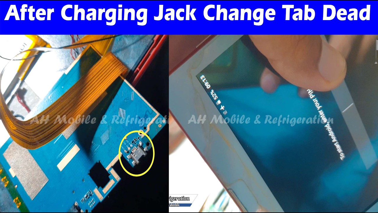 Google Tab After Charging Jack Dead Short Not Turning On