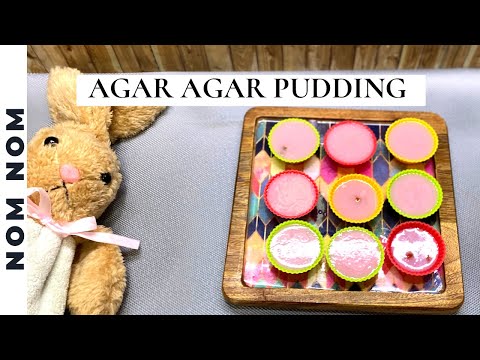 AGAR AGAR PUDDING 3 WAYS | kADAL PAASI / CHINA GRASS | STEP BY STEP PROCEDURE | EASY RECIPE |NOM NOM