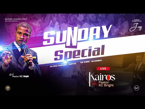 SUNDAY SERVICE WITH PASTOR KC BRIGHT || 12TH MAY 2024
