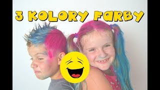 3 kolory farby do włosów challenge/KOŁO FORTUNY/3 COLOR OF HAIR DYE CHALLENGE/MYSTERY WHEEL