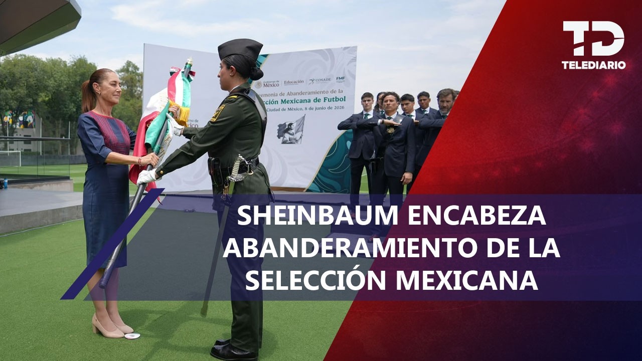 Selección Mexicana recibe abanderamiento de la Presidenta de México, previo al Mundial 2026