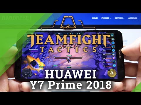 Teamfight Tactics Gameplay on Huawei Y7 Prime 2018 - TFT Test