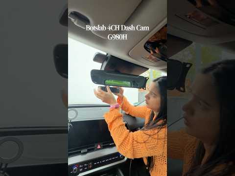 Fount the best dashcam for our car in Germany | Botslab Multi Channel G980H #botslab #dashcam