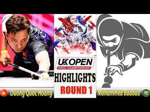 HIGHLIGHTS | Duong Quoc Hoang vs Mohammed Baabad | UK OPEN POOL CHAMPIONSHIP 2026