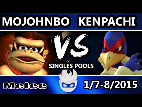Paragon 2015 - Kenpachi (Falco) Vs, Mojohnbo (Donkey Kong) SSBM Singles Pools - Melee