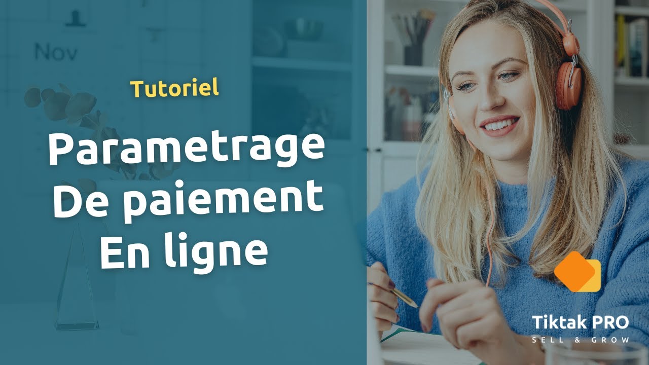 Paramétrage de paiement en ligne sur la boutique