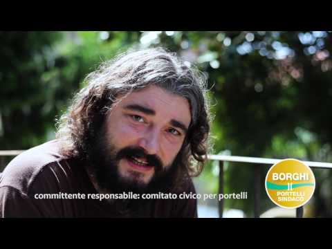 Spot elettorale di David Cej, lista Borghi a sostegno di Portelli Sindaco