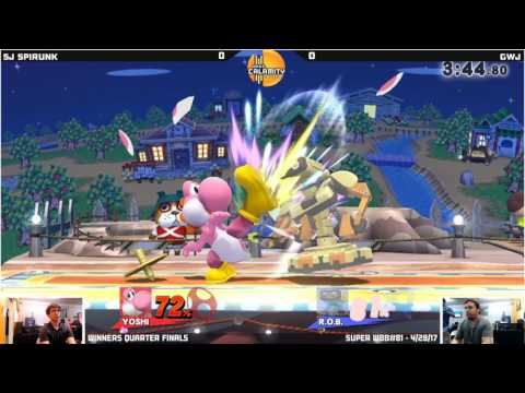 WBB #81 | SJ Spirunk (Yoshi) vs GwJ (R.O.B.) - Winners Quarter Finals - Smash 4 Singles