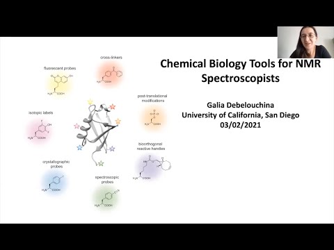 Chemical biology tools for the NMR structural biologist | Session 23