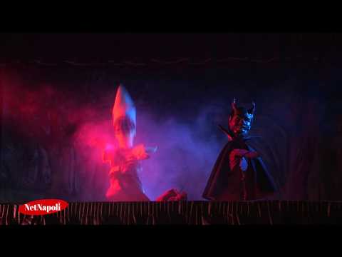 Pulcinella and the Devil puppet theater by Mario Ferraiolo