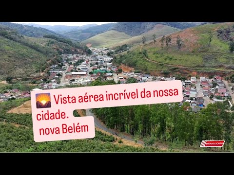 ✨ Vista aérea de Nova Belém – MG