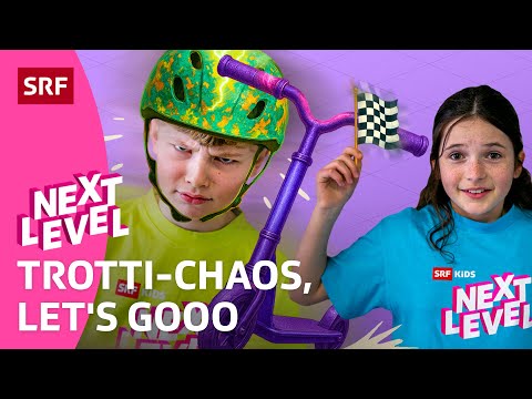 S4 1/6 🏆 SRF Kids – Next Level: Slalom Alert – Who can handle the kickboard madness? | Game show