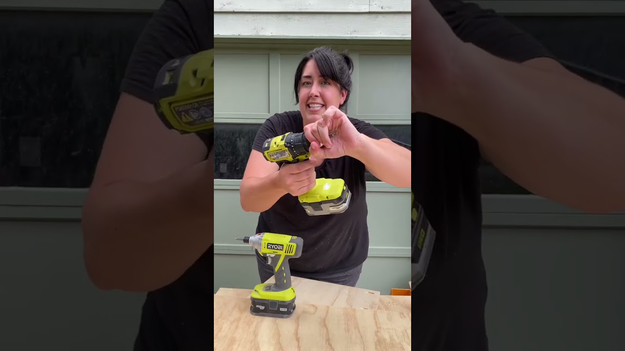 How to change your bits on your drill and impact driver #powertools101